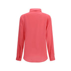 Multicolor Silk Dress Shirt