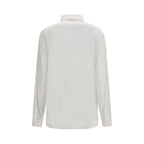 White Silk Dress Shirt