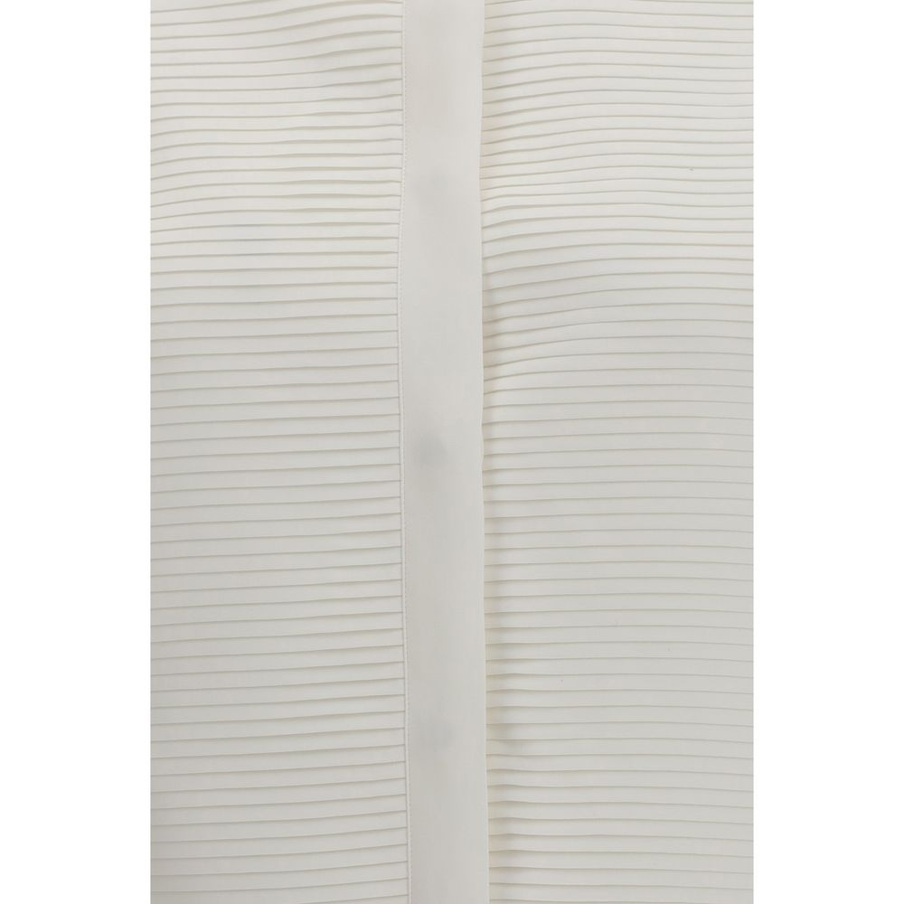 White Silk Dress Shirt