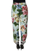 Multicolor Floral Joggers Trouser Pants