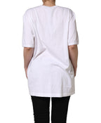 White D&G PRINCE I WAS THERE Crew Neck T-shirt