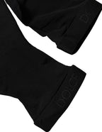 Black Sheer Nylon Thigh High Stockings Socks