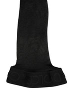 Black Sheer Nylon Thigh High Stockings Socks