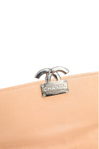 Goatskin Quilted Small CC Box Flap Bag