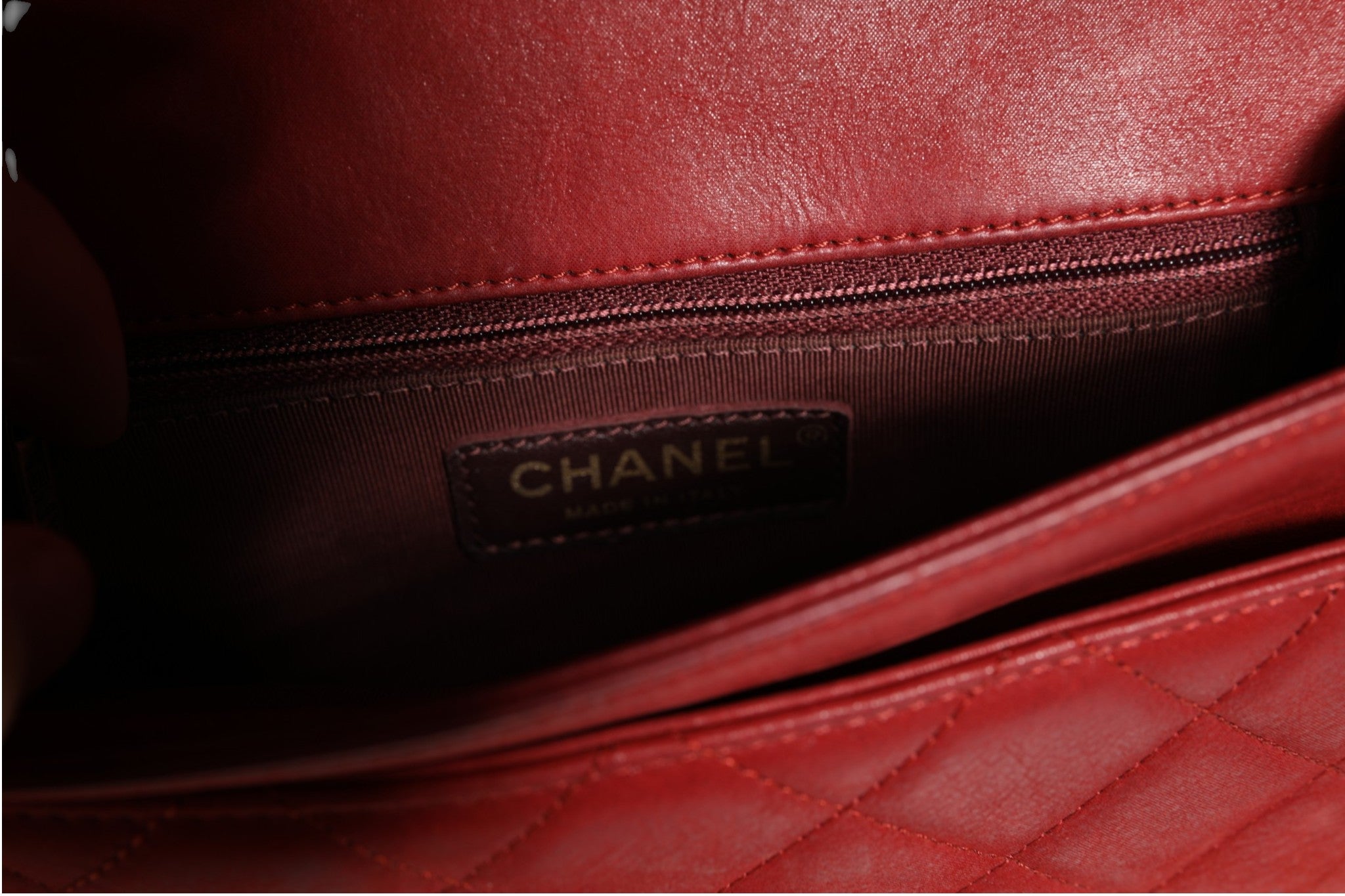 Mini Flap Bag Lambskin Braided Calfskin Gold Tone Metal