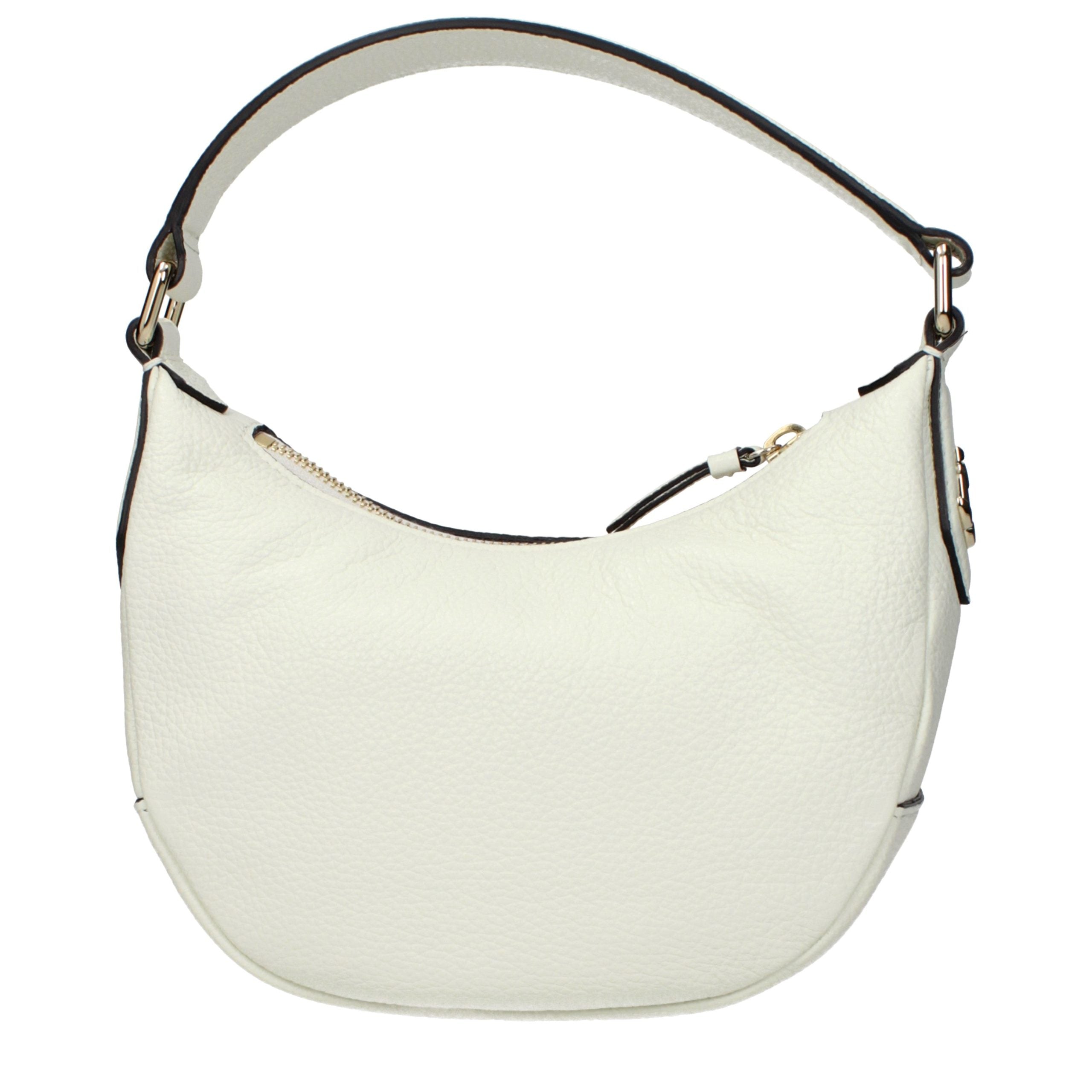 Beige Leather Handbag
