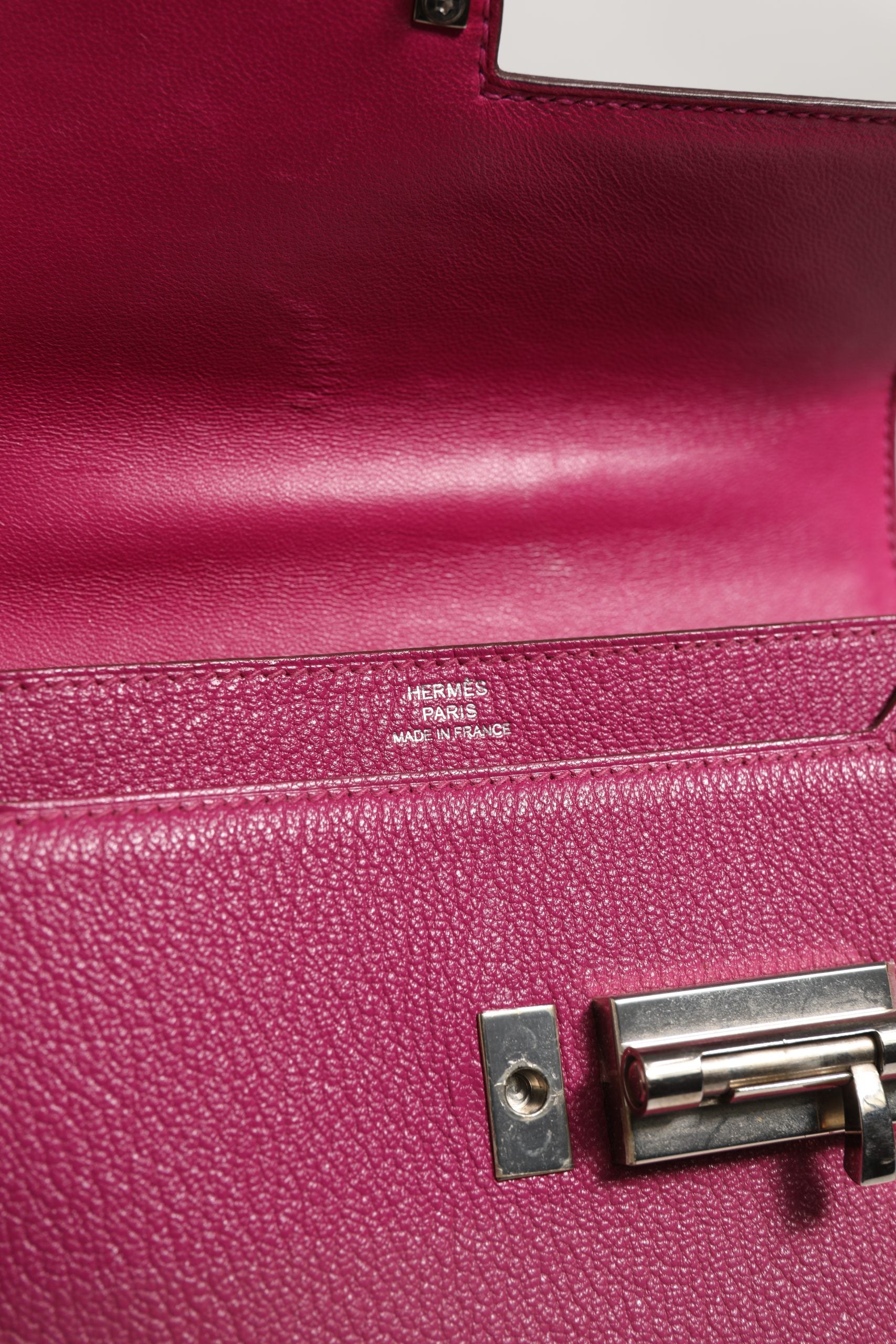 Mini Verrou Chaine Bag Chevre Mysore Magnolia