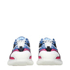 Multicolor Leather Athletic Sneakers