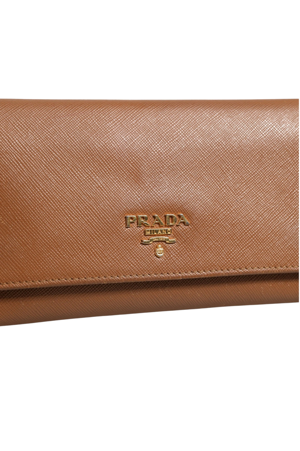 Brown and Gold Wallet Strap