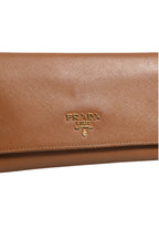 Brown and Gold Wallet Strap