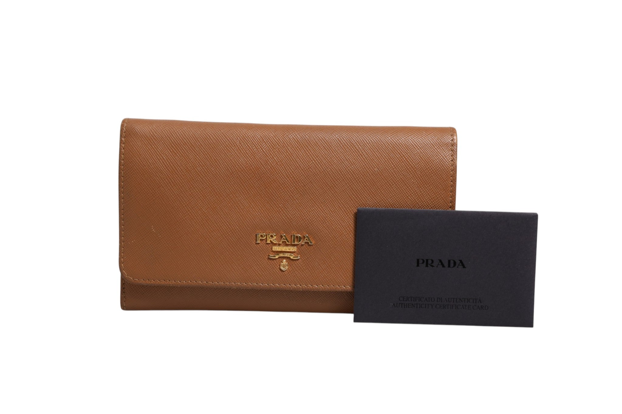 Brown and Gold Wallet Strap