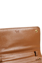 Brown and Gold Wallet Strap