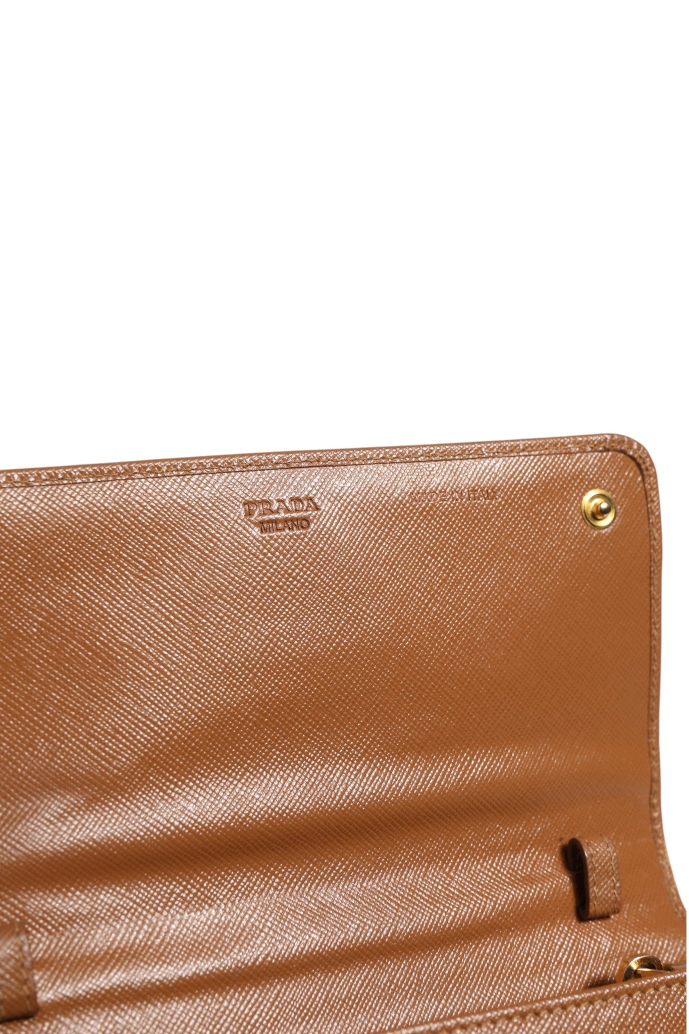 Brown and Gold Wallet Strap