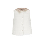 White Polyamide Waistcoat