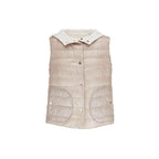 White Polyamide Waistcoat