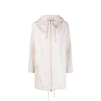 White Polyester Coat