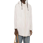 White Polyester Coat