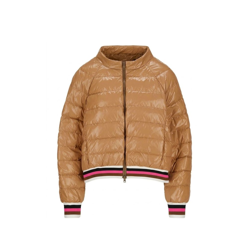 Brown Polyamide Coat