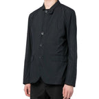 Black Polyester Coat