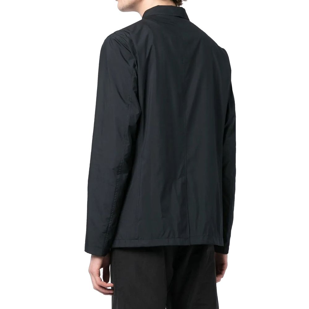 Black Polyester Coat