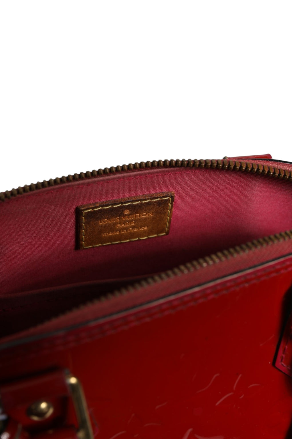 Pomme D'Amour Monogram Vernis Alma BB