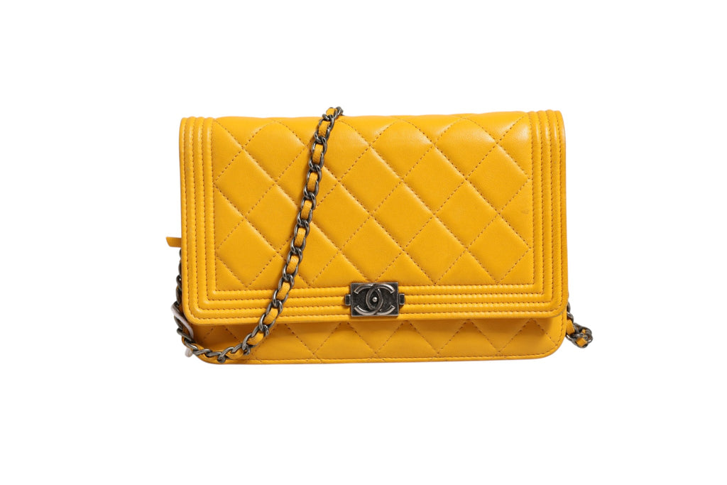 Yellow New Medium Boy Bag