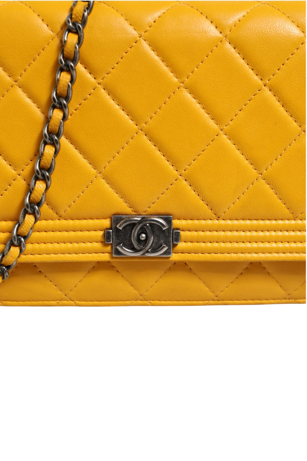 Yellow New Medium Boy Bag