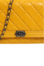 Yellow New Medium Boy Bag