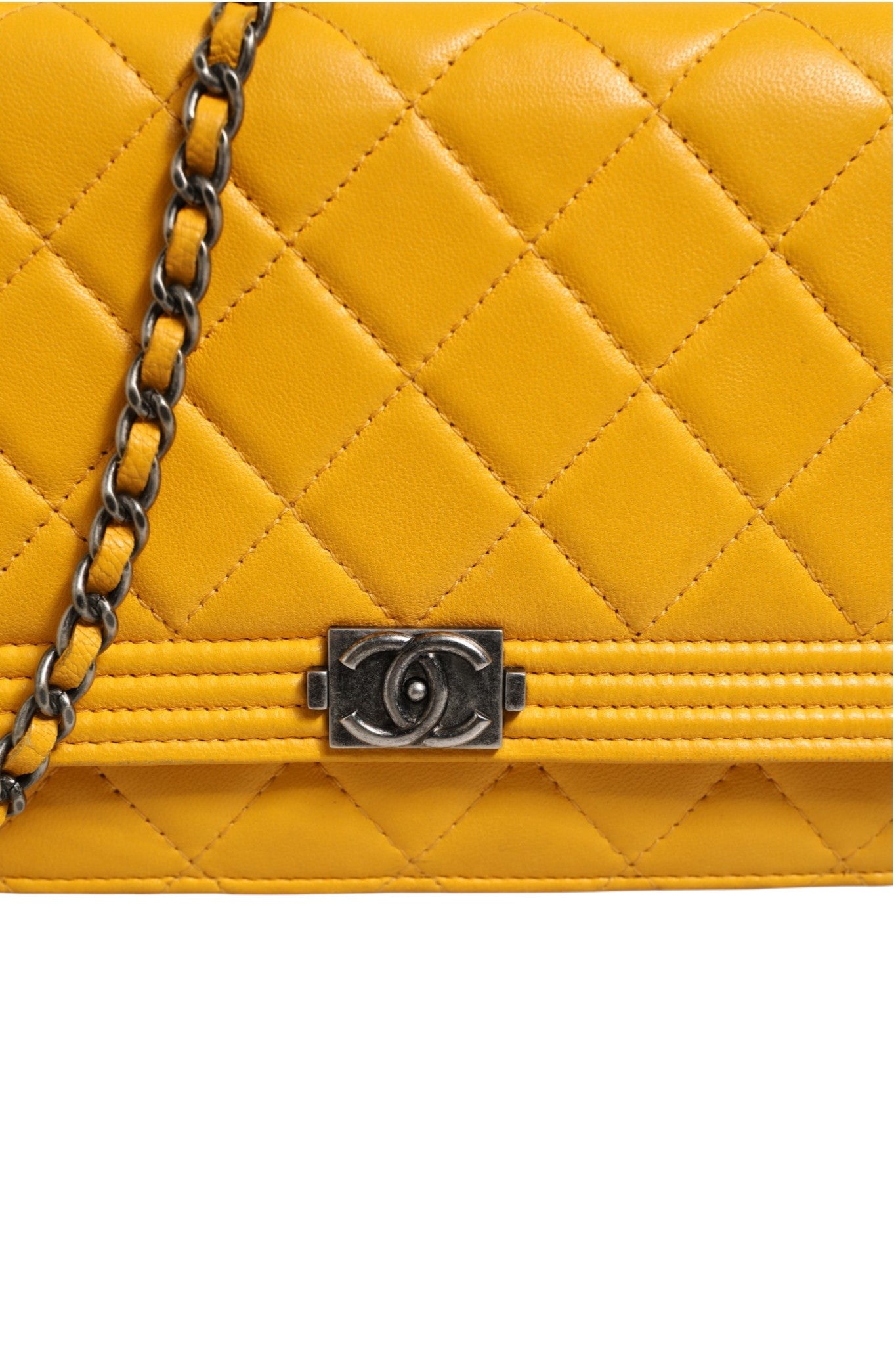 Yellow New Medium Boy Bag