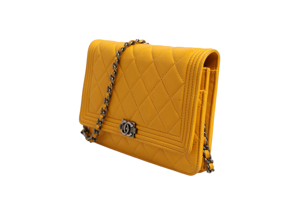 Yellow New Medium Boy Bag