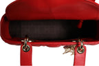 Lady Dior Cannage Leather Handbag