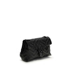 Black Napa Leather / Calf Bos Taurus Handbag