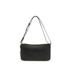 Black Calf Leather Bos Taurus Shoulder Bag