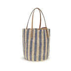 Multicolor Raffia Backet Bag