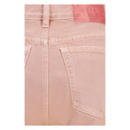 Multicolor Cotton Straight-Leg Jeans