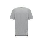 Gray Cotton Long Sleeve T-Shirt