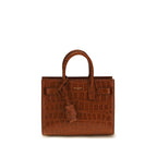 Brown Calf Leather Bos Taurus Handbag