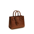 Brown Calf Leather Bos Taurus Handbag