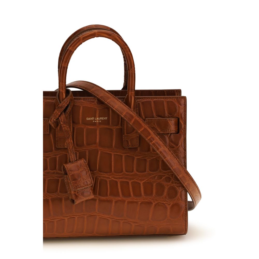 Brown Calf Leather Bos Taurus Handbag