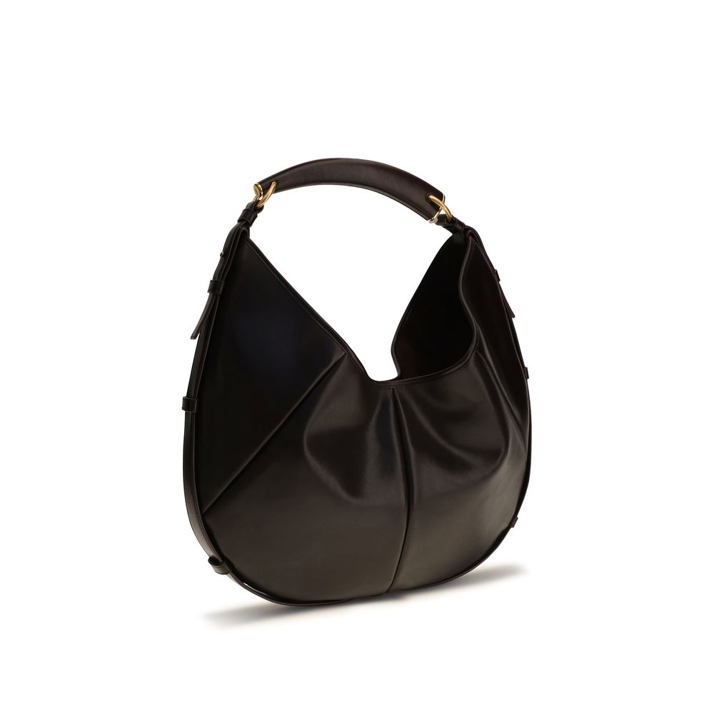 Brown Calf Leather Bos Taurus Shoulder Bag