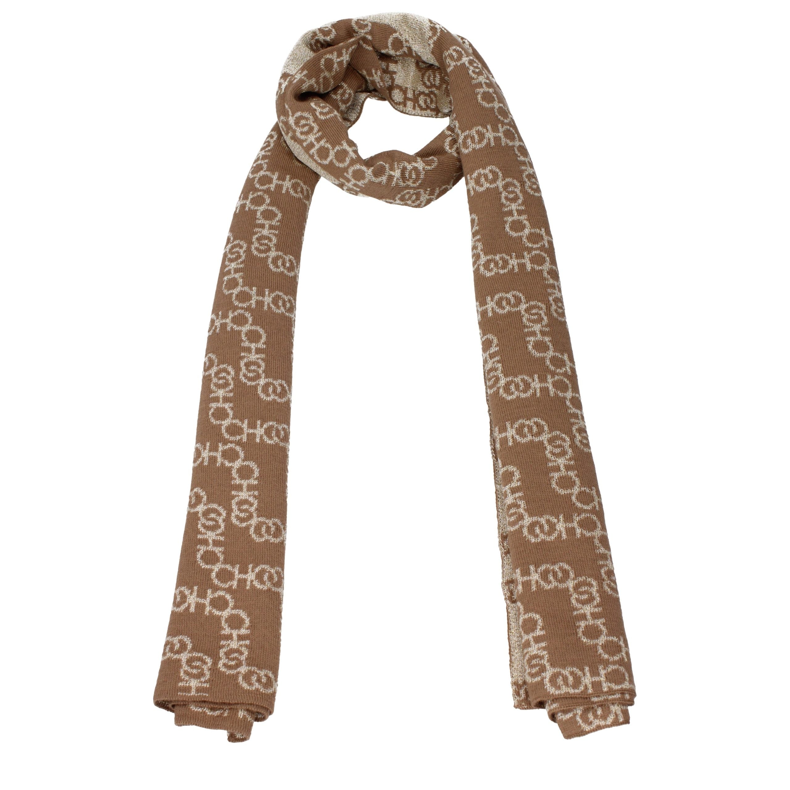 Brown Acetate Scarf