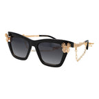 Black Polyamide Sunglasses