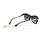 Black Polyamide Sunglasses