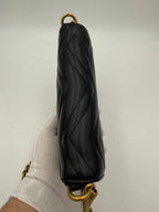 GUCCI MARMONT Black Shoulder Bag Chain