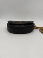 GUCCI MARMONT Black Shoulder Bag Chain