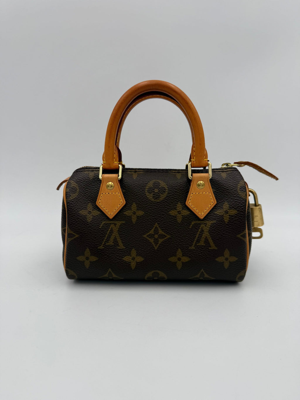 LOUIS VUITTON Nano Speedy Monogram Handbag