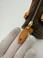 LOUIS VUITTON Nano Speedy Monogram Handbag