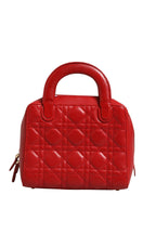 Small Dior Toujours Bag Black Macrocannage Calfskin