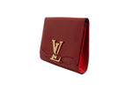 Louise PM Red Patent Leather Wallet On Chain