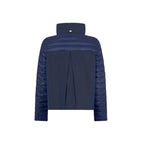 Blue Polyamide Full-Length Jacket
